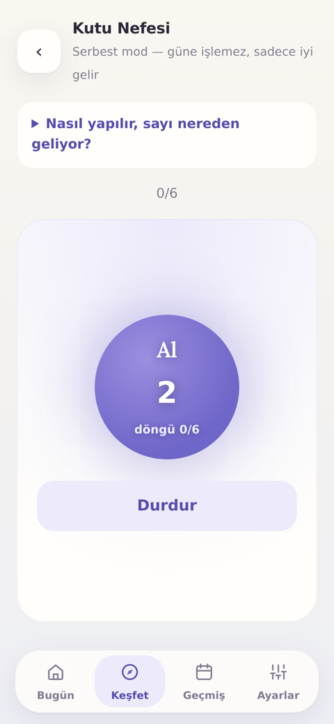 Durul ekran görüntüsü
